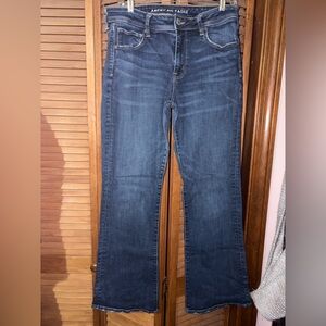 AEO kick boot jeans.